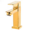 Torneira de banheiro lavabo ou pia Luxo Dourado-100% Sus304 Inox