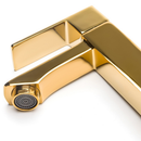 Torneira de banheiro lavabo ou pia Luxo Dourado-100% Sus304 Inox