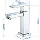 Torneira Luxo Dourada para Banheiro e Lavabo em Aço Inox SUS304 | Casa Maluv