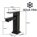 Torneira Luxo Dourada para Banheiro e Lavabo em Aço Inox SUS304 | Casa Maluv