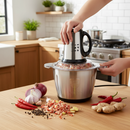 Processador Multifuncional Elétrico de Alimentos 3L em Aço Inox | Casa Maluv
