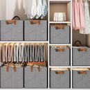 Kit 5 Caixas Organizador Guarda Roupa Íntima Camisetas Calças Multiuso