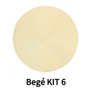 Kit Jogo Americano Redondo Impermeável 38cm | Mesa Posta Elegante Casa Maluv