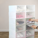 Kit 6/10/12/24 Caixa Organizador de Sapatos com Tampa Flip – Grande capacidade Essencial para Cassa