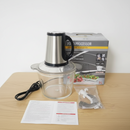 3L Picador De Alimentos Moedor De Carne Mixer Elétrica Processador Cozinha Casa Alho - 110v-220v