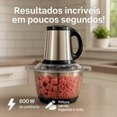 3L Picador De Alimentos Moedor De Carne Mixer Elétrica Processador Cozinha Casa Alho - 110v-220v