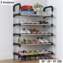 Sapateira Vertical de Metal Organizador Multiuso | Casa Maluv