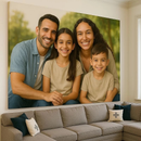 Quadro Personalizado Grande com Sua Foto 120x80 Premium | Casa Maluv