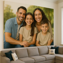 Quadro Decorativo Grande 120x80 Personalizado Com sua Foto Imagem Alta Resolucao Sala