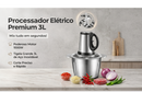 3L Picador De Alimentos Moedor De Carne Mixer Elétrica Processador Cozinha Casa Alho - 110v-220v