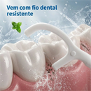Kit com 26 Unidades Escova Dentes de Viagem Descartável 4 1 Pasta em Grânulos e Fio Dental