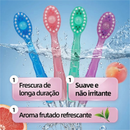 Kit com 26 Unidades Escova Dentes de Viagem Descartável 4 1 Pasta em Grânulos e Fio Dental