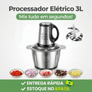 3L Picador De Alimentos Moedor De Carne Mixer Elétrica Processador Cozinha Casa Alho - 110v-220v