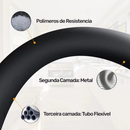 Torneira Gourmet Flexível Cozinha Parede preto