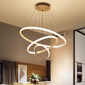 Lustre pra sala de jantar Lustre De Teto Nórdico De Luxo Lustre Para Sala De Jantar e Estar