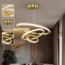 Lustre pra sala de jantar Lustre De Teto Nórdico De Luxo Lustre Para Sala De Jantar e Estar