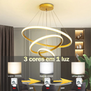 Lustre pra sala de jantar Lustre De Teto Nórdico De Luxo Lustre Para Sala De Jantar e Estar