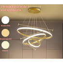 Lustre Nórdico LED de Luxo para Sala de Jantar | Casa Maluv