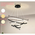 Lustre Nórdico LED de Luxo para Sala de Jantar | Casa Maluv