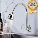 Torneira Gourmet Flexível 360° para Cozinha Preto Premium | Casa Maluv