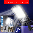 Refletor Luminária Solar LED 600W Sem Fio Com Sensor de Presença e Controle Remoto LKY0018A