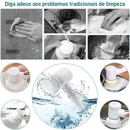 Escova Elétrica de Limpeza Sem Fio Limpador Multiuso Prático Com Mais Duas Cabeças de Escova